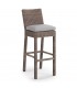 Delmar Bar Chair Cubu Taupe / Olefin Warm Grey