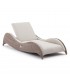 Luxor Single Sunlounger with Integrated Furniture Cover
