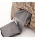 Luxor Double Sunlounger with Integrated Furniture Cover