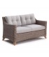 Corinaldo 2-Seater Sofa Cubu Taupe / Olefin Warm Grey